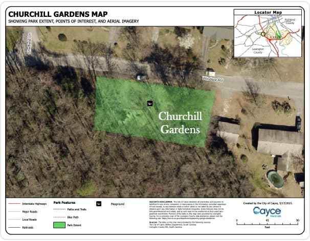churchhill map image