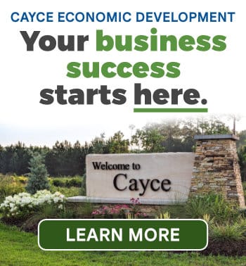 Cayce Economic Development Website Screenshot